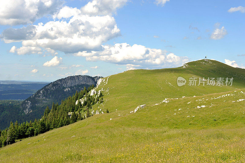 瑞士Jura - Aiguilles de Baulmes景观